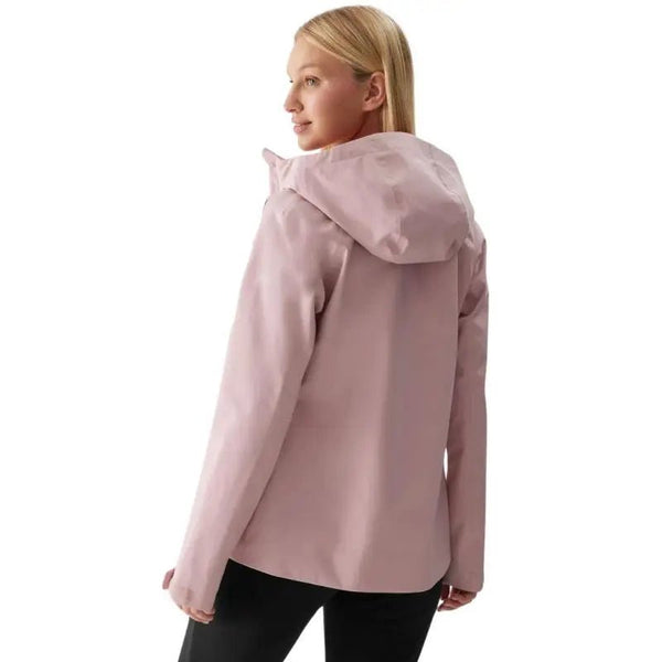 4F Women's Technical Jacket F428 in Light Pink with NeoDry 5000 Membrane and Water Resistance - Nexellus