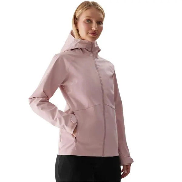 4F Women's Technical Jacket F428 in Light Pink with NeoDry 5000 Membrane and Water Resistance - Nexellus