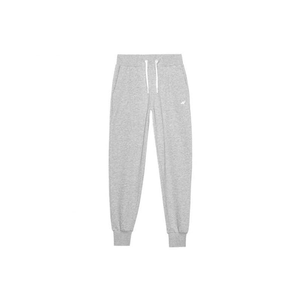 4F Women's Training Trousers 4FSS23TTROF229 in Light Gray with Loose Cut and Side Pockets - Nexellus