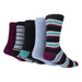 5 pairs mens bamboo socks | patterned - Nexellus