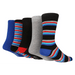 5 pairs mens bamboo socks | patterned - Nexellus