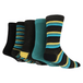 5 pairs mens bamboo socks | patterned - Nexellus