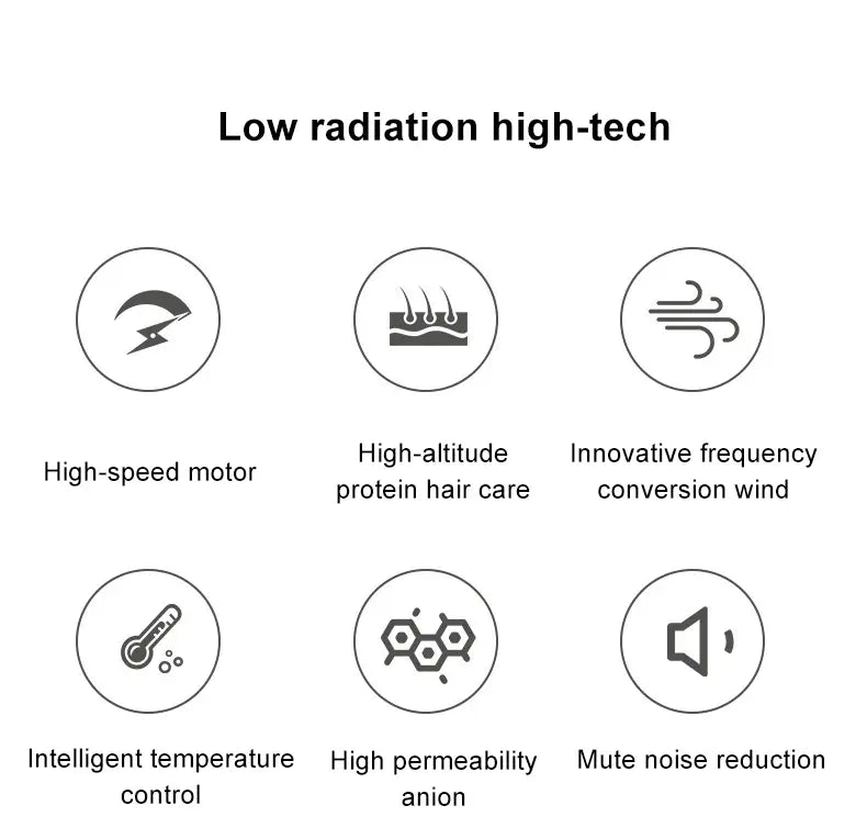 Professional high power new concept below dryer blue light