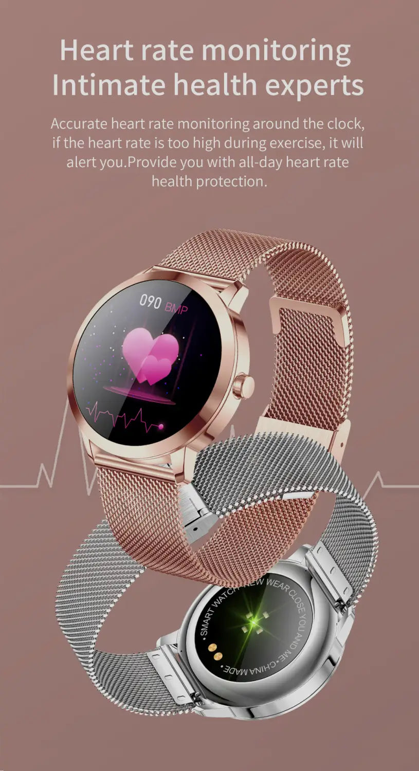 Q8h montre intelligente étape informations de fréquence cardiaque pousser bande intelligente