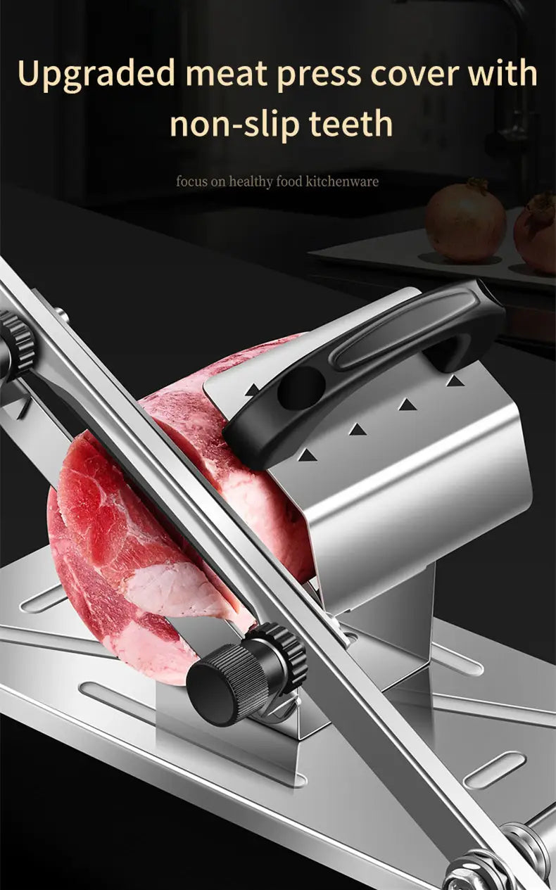 Lamb roll slicer frozen meat cutter slicer