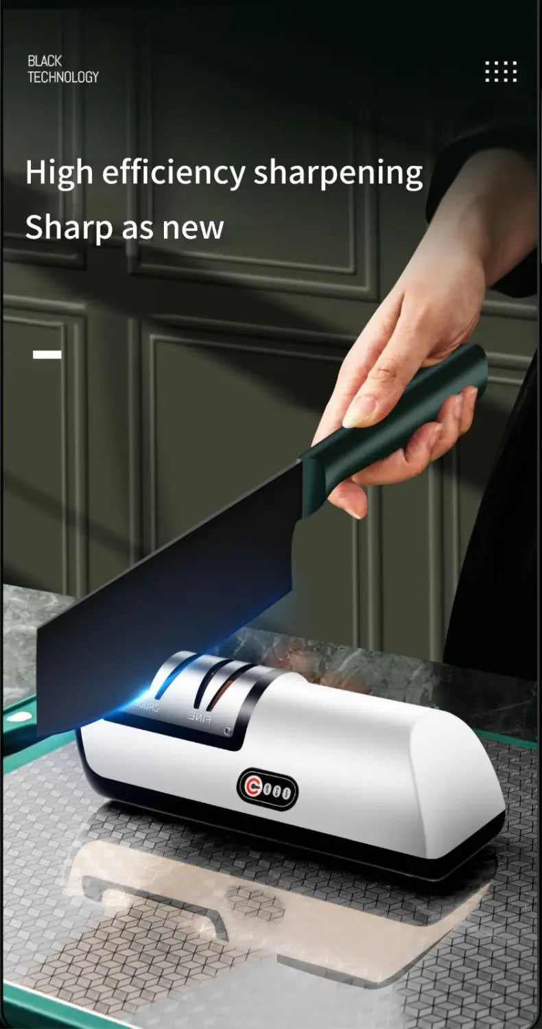 Electric knife sharpener kitchen gadget multi-function