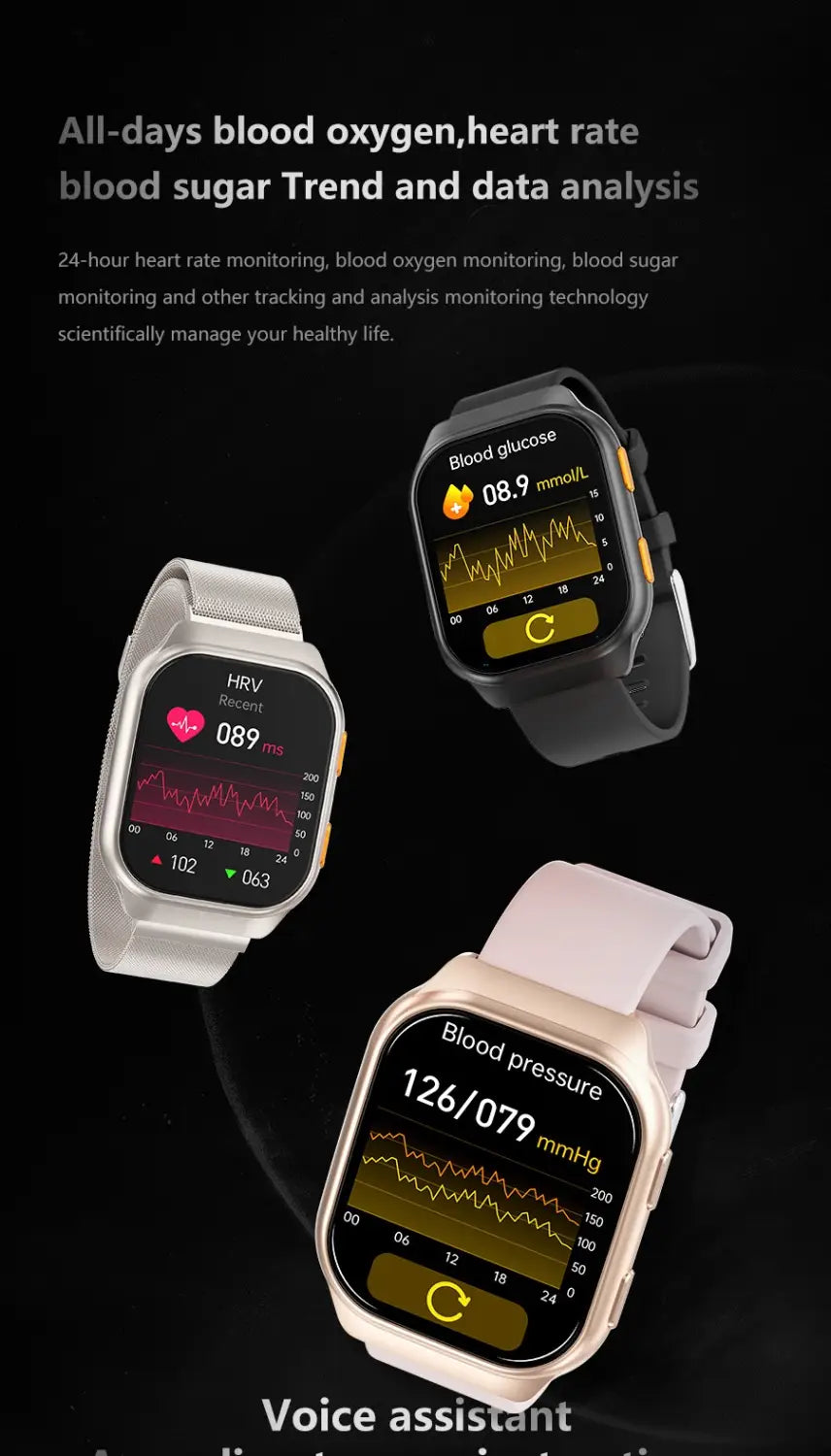 Fw16e smart watch amoled screen mini health monitoring