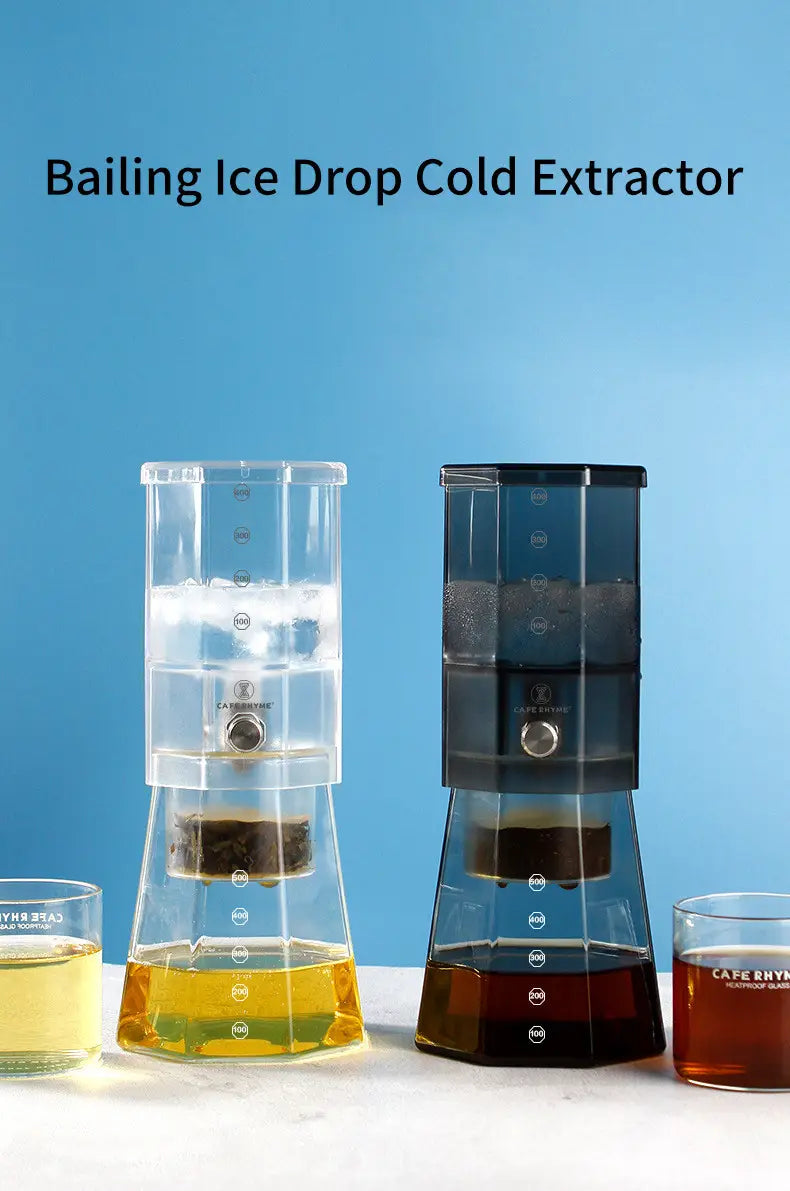 Ice drop coffee pot high borosilicate glass cold extraction