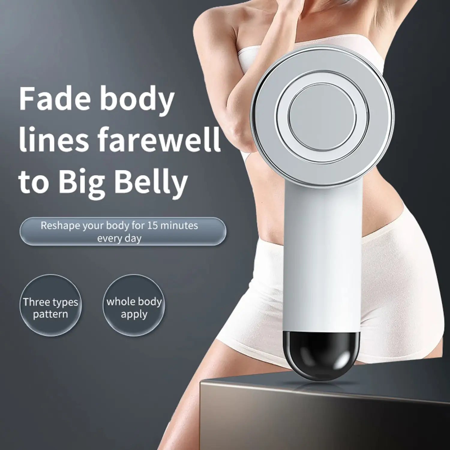 Cellulite massager ems & rf radio frequency body slimming