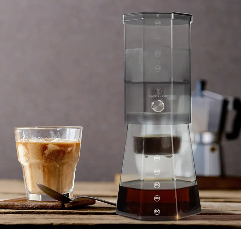 Ice drop coffee pot high borosilicate glass cold extraction