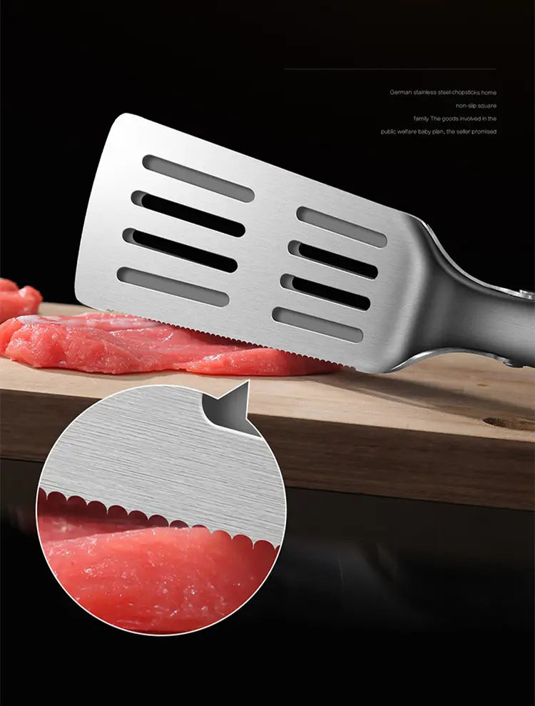 Stainless steel fried fish clip multi-function fried shovel