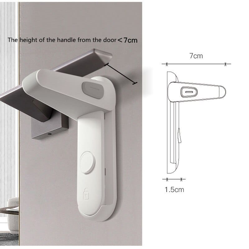 1pcs child safety door handle lock protection baby door