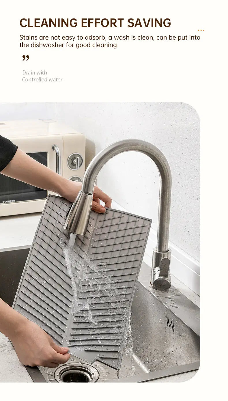 Dishes drain pad insulation pad can be cut kitchen wash