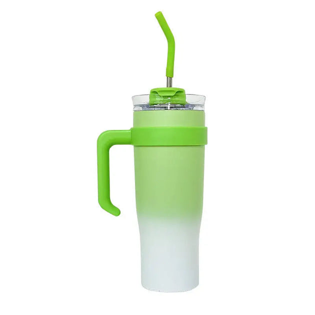 Big mac vacuum cup girl high value with straw ice bully cup large Nexellus