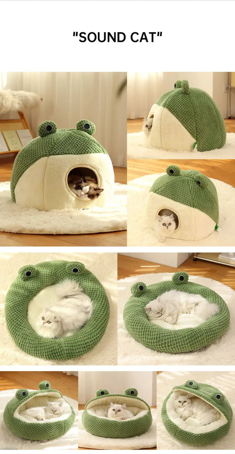 Pet nest small frog series cat nest warm for dog & cat