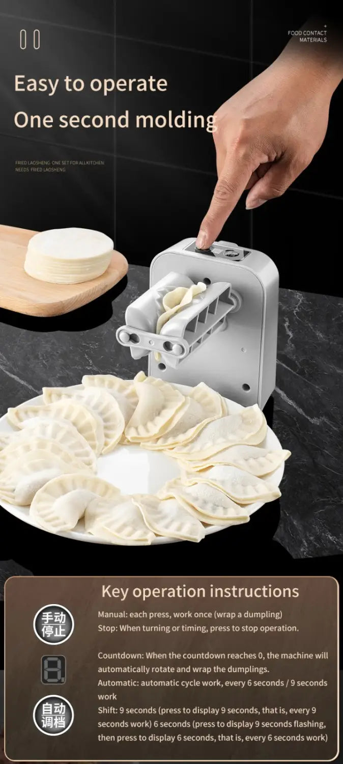 Full-automatic dumpling machine small electric dumpling