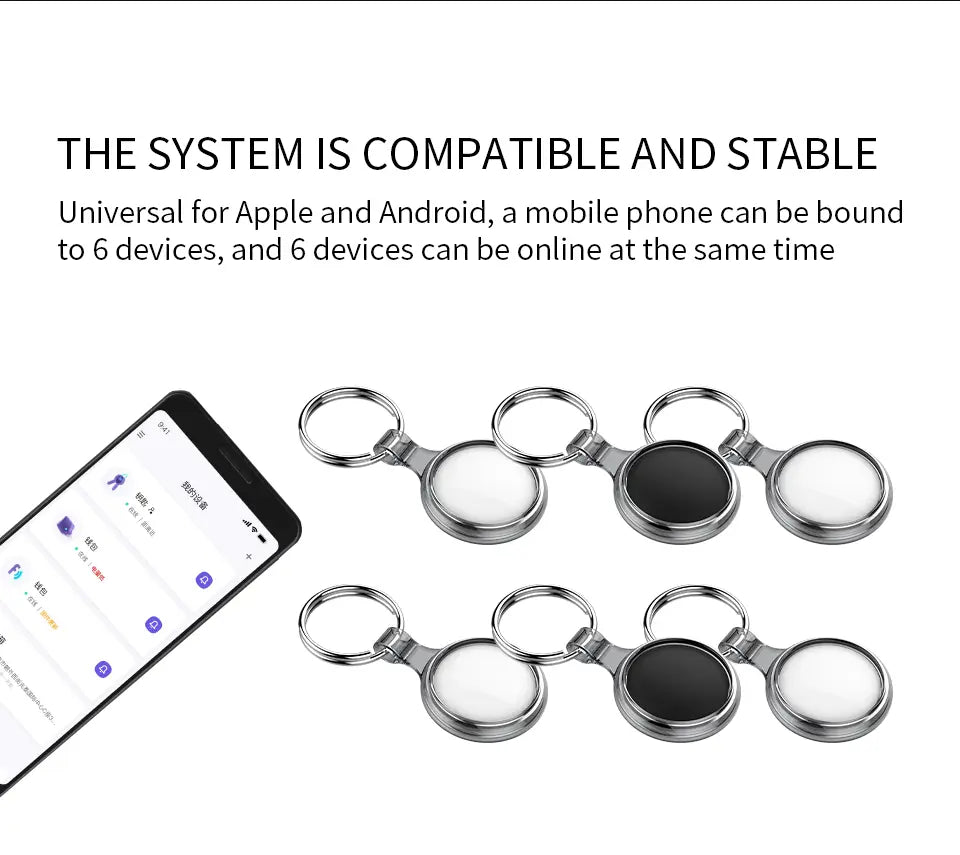 Tuya bluetooth 5.0 low-power intelligent two-way anti loss