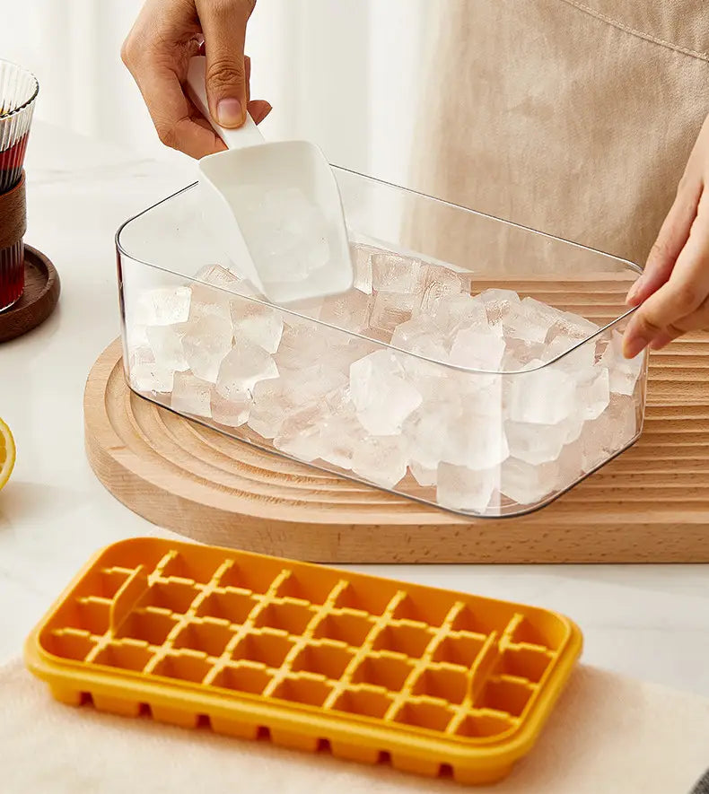 Press out ice box one button for ice removal easy demoulding