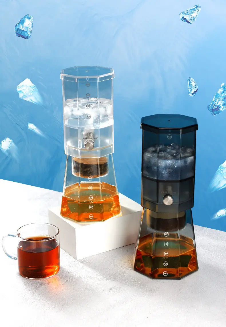 Ice drop coffee pot high borosilicate glass cold extraction