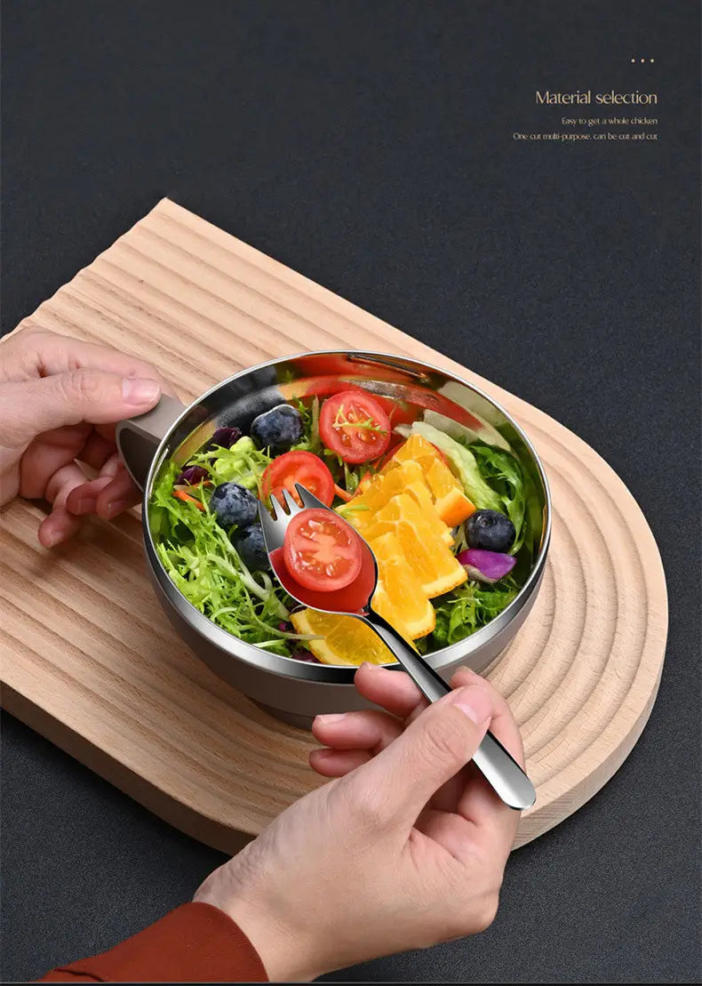 Double-layer large-capacity lunch box bento box