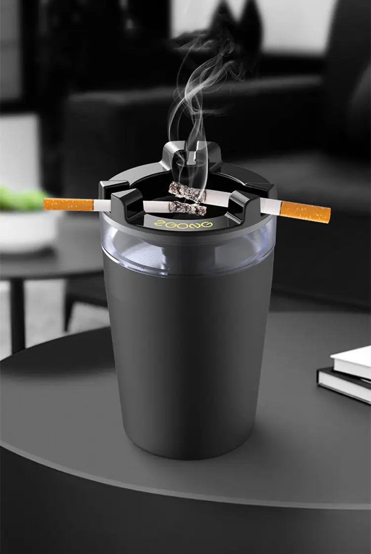 Universal ashtray with water tank car ashtray home funnel