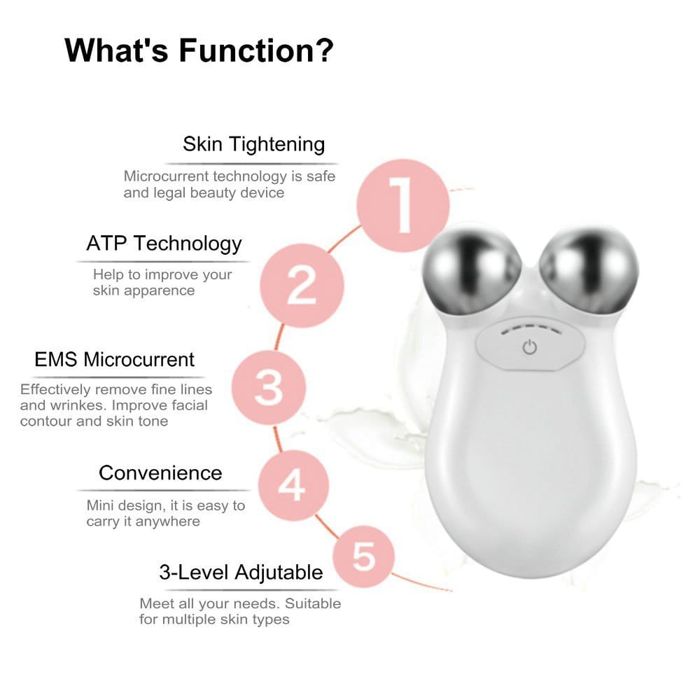 Fashion micro-electric current face lift skin care tools spa