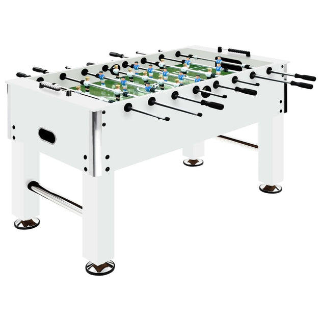 Football Table Steel 60 kg 140x74.5x87.5 cm White Nexellus