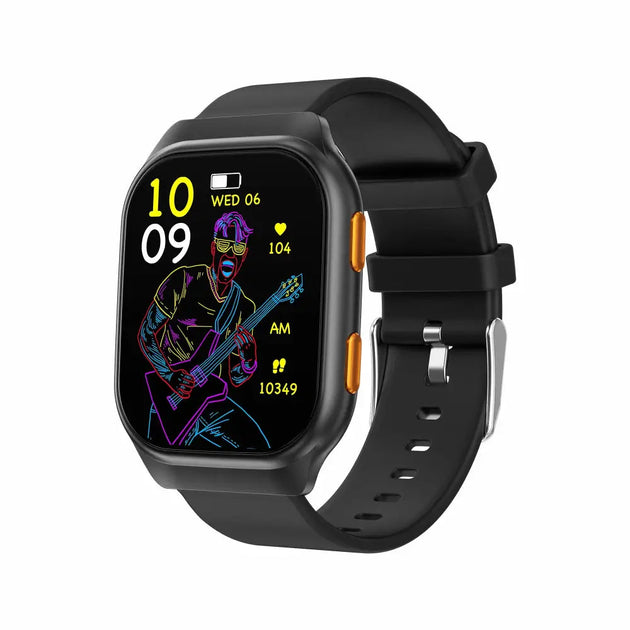 Fw16e smart watch amoled screen mini health monitoring bluetooth call Nexellus
