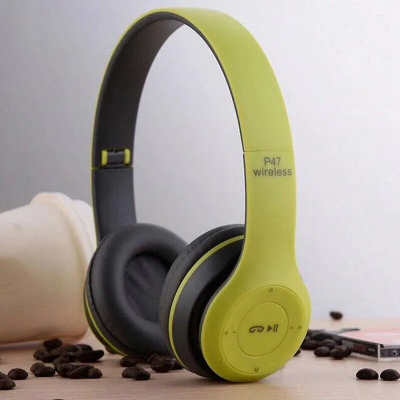 Multifunctional wireless stereo bluetooth headphone mp3