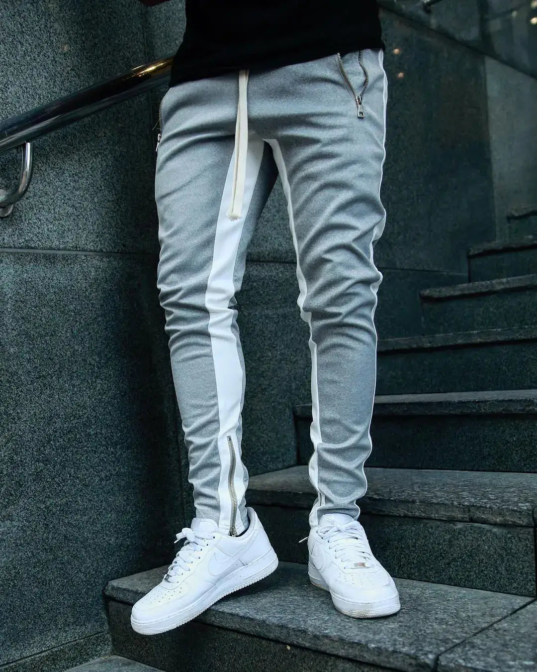 Joggers para hombre pantalones casuales fitness hombres ropa deportiva chándal