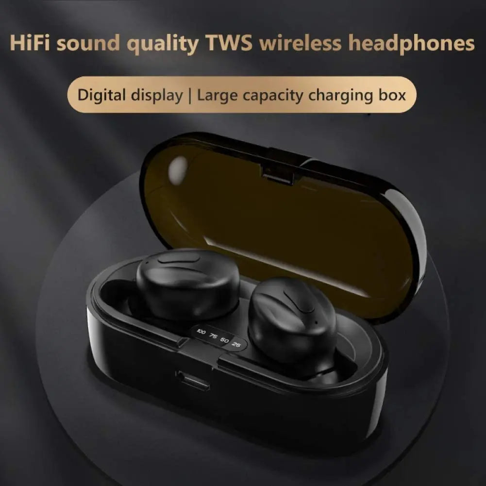 Bluetooth v5.0 earphones tws true wireless headphones in-ear