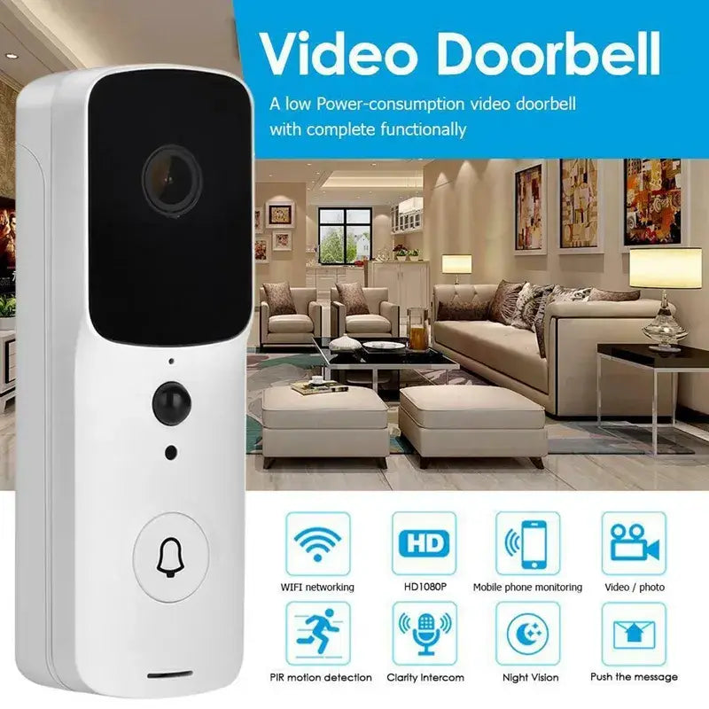 Caméra de sonnette vidéo wifi intelligente