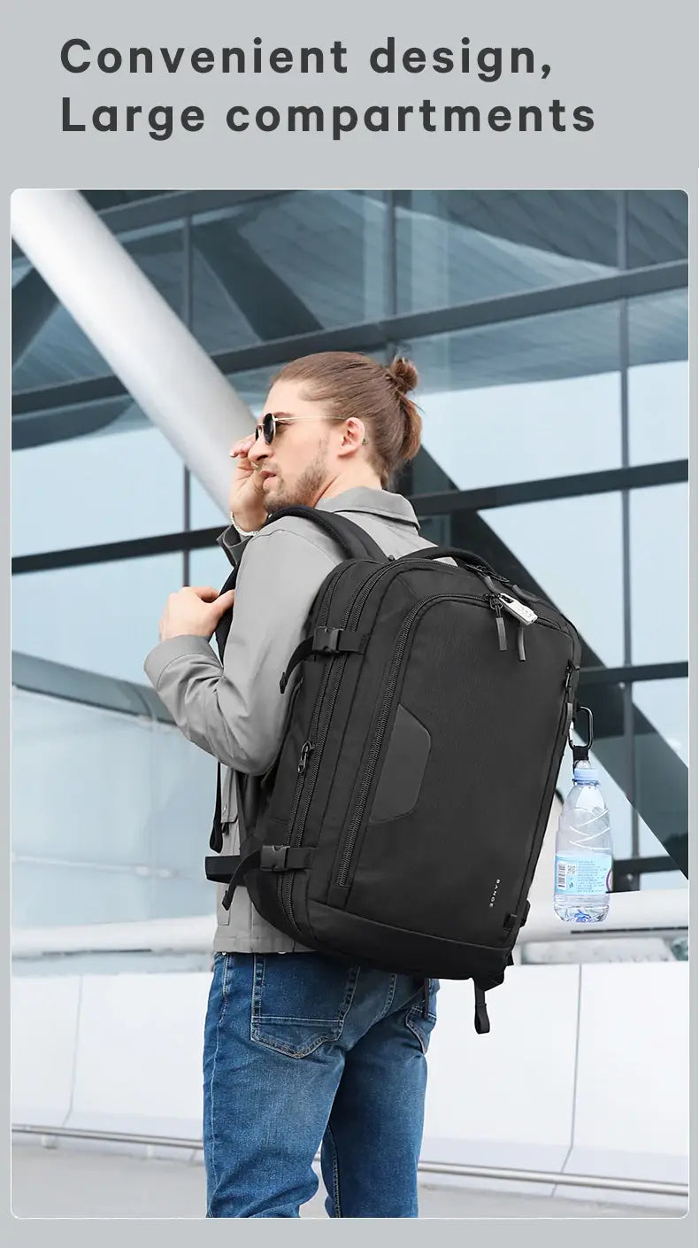 Large capacity backpack, business computer waterproof men’s