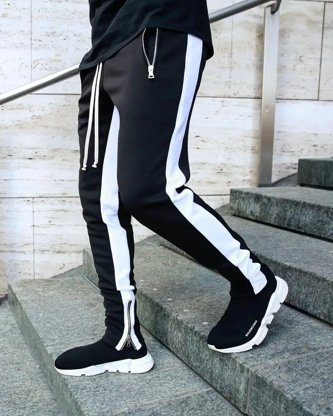 Joggers para hombre pantalones casuales fitness hombres ropa deportiva chándal