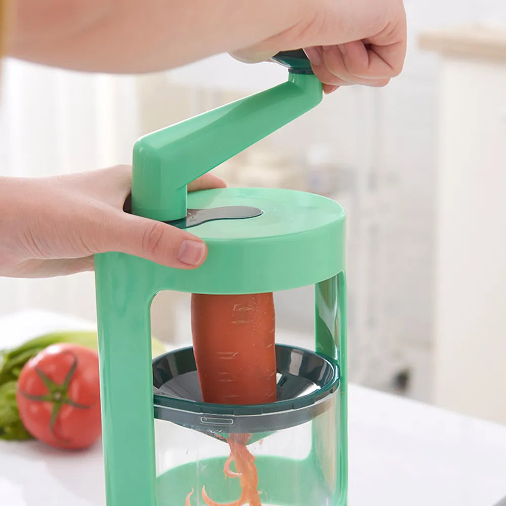 Cortador de verduras manual multifunción, cortador de frutas y zanahorias