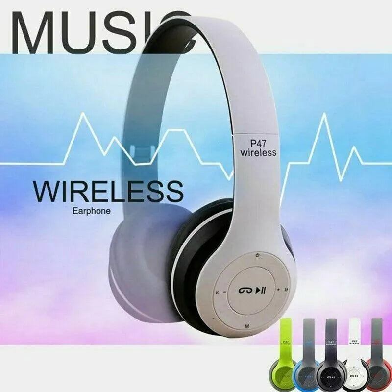 Multifunctional wireless stereo bluetooth headphone mp3