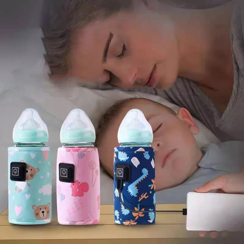 Portable usb baby bottle warmer - travel milk warmer &