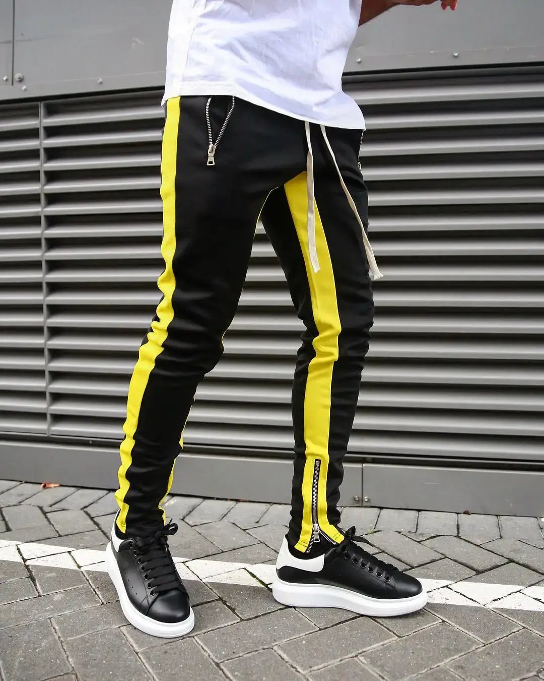 Joggers para hombre pantalones casuales fitness hombres ropa deportiva chándal