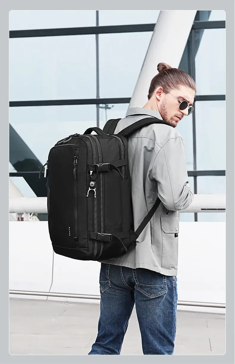 Large capacity backpack, business computer waterproof men’s