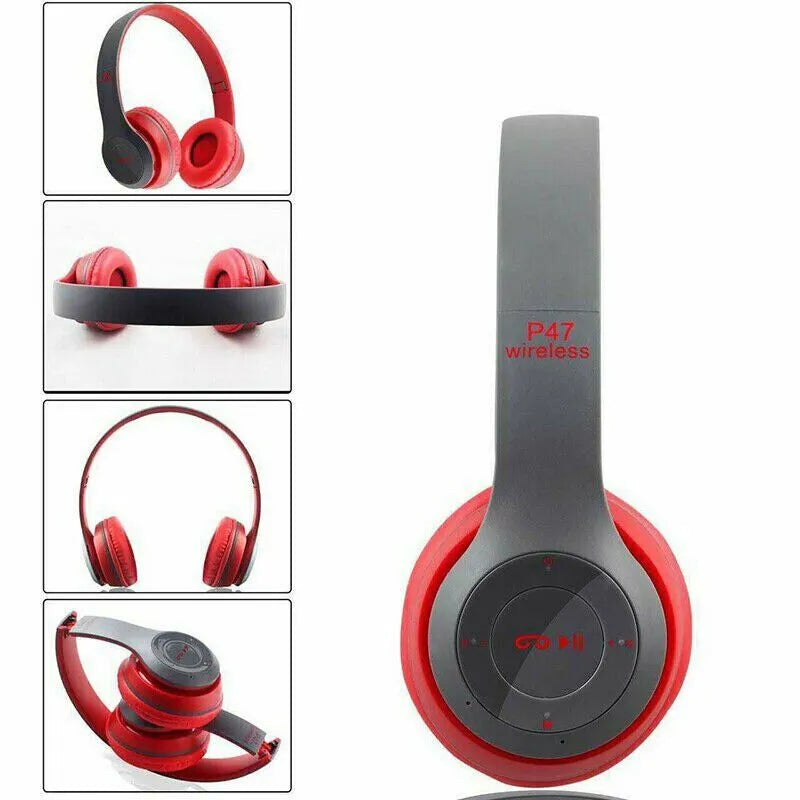 Multifunctional wireless stereo bluetooth headphone mp3