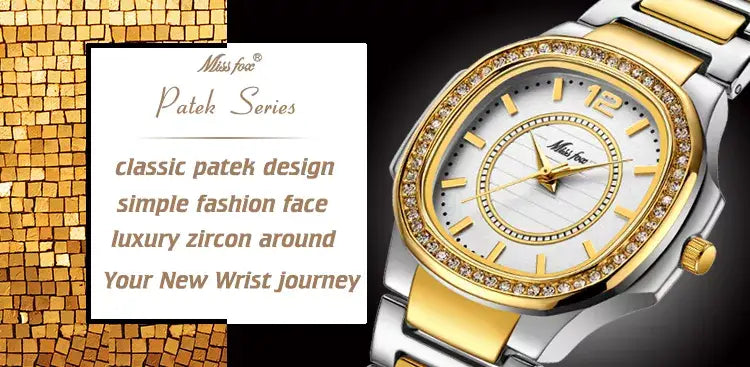 Missfox 2549 women watches women fashion watch geneva