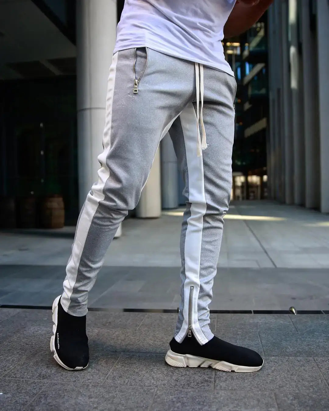 Joggers para hombre pantalones casuales fitness hombres ropa deportiva chándal