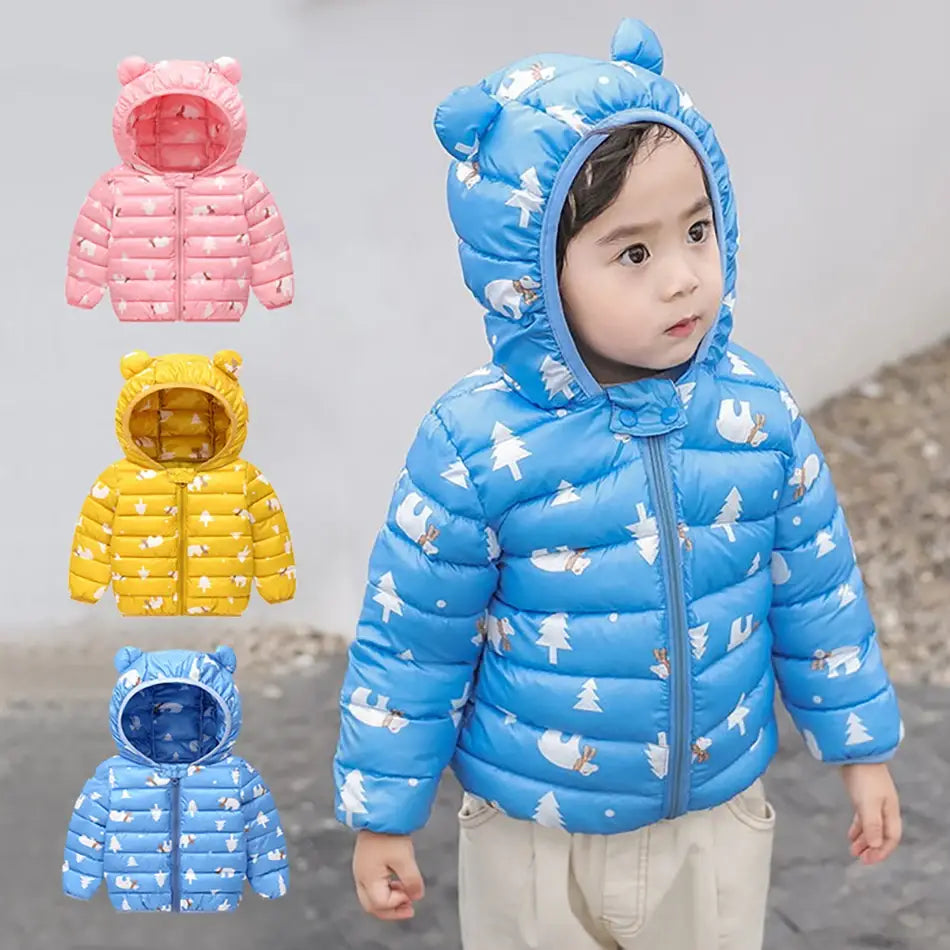 Manteau bébé fille et garçon de 1 à 6 ans