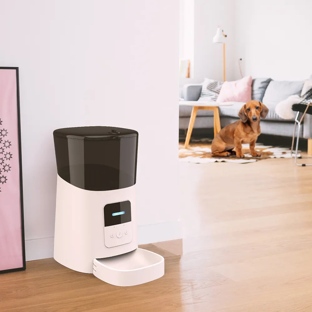 Smart feed automatic dog and cat feeder wi-fi enabled pet