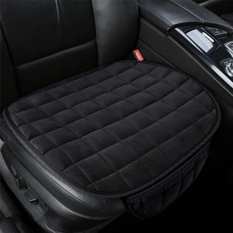 Universal winter warm car seat cover cushion anti-slip front