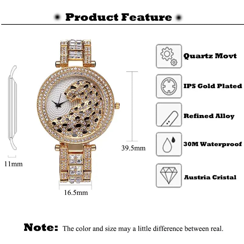 Missfox v227 women quartz watch fashion bling casual ladies