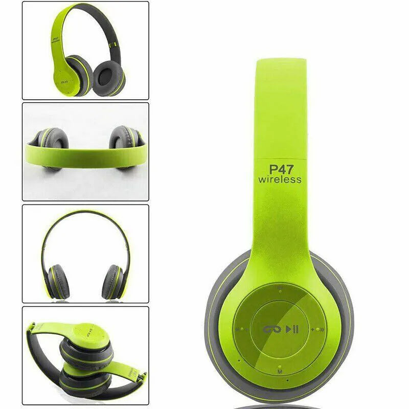 Multifunctional wireless stereo bluetooth headphone mp3