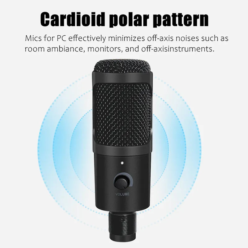 Professional usb condenser microphones for pc computer