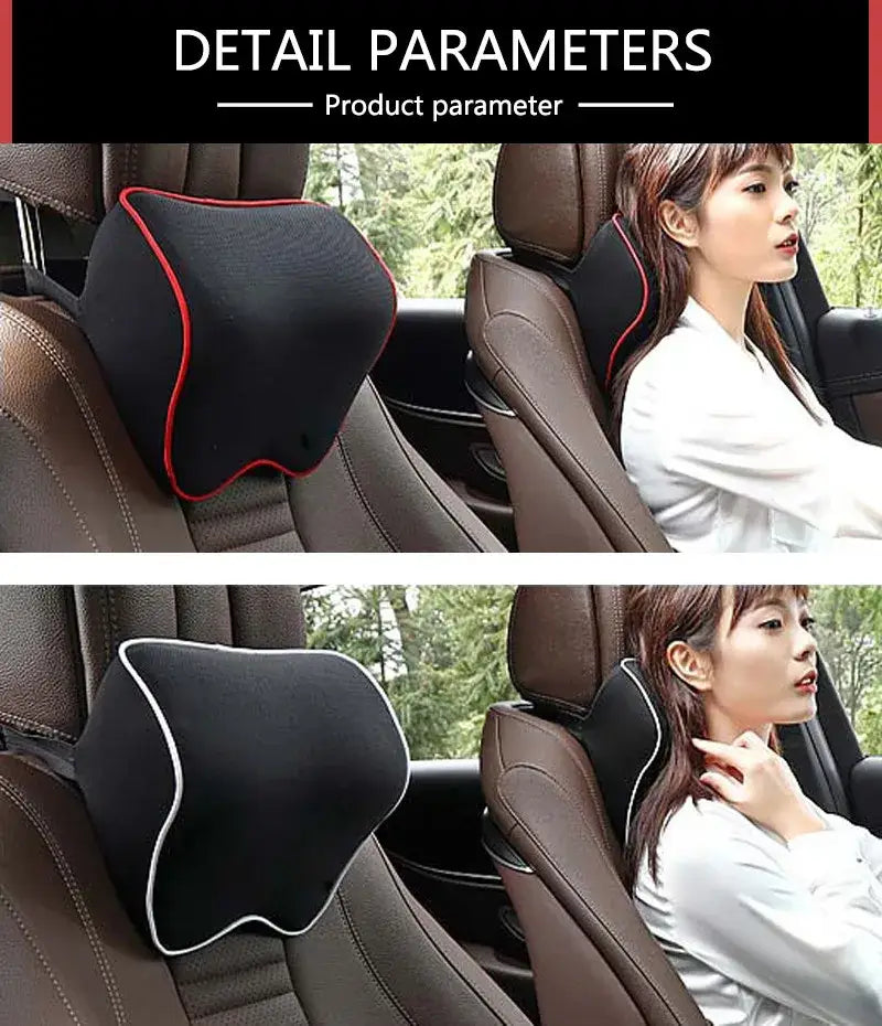 Car neck headrest pillow car accessories cushion auto seat