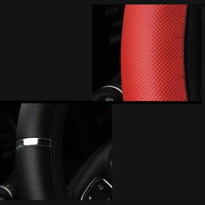 38cm car steering wheel cover auto steering wheel braid